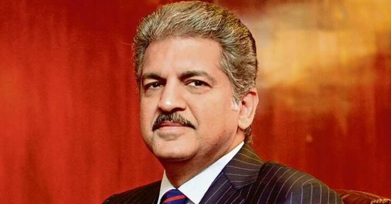 Anand Mahindra Responds To A Man Who Made His Portrait Using Ancient Tamil Letters