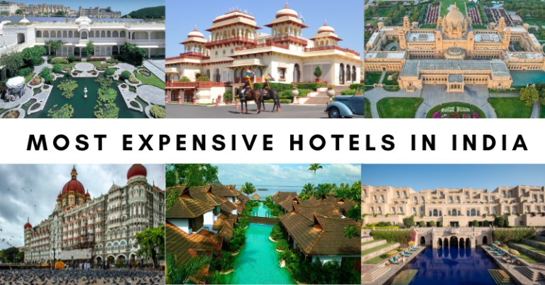 Top 10 Most Expensive Hotels In India For A Luxury Stay in 2022