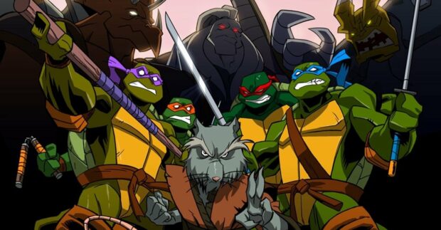 ninja turtles with splinter