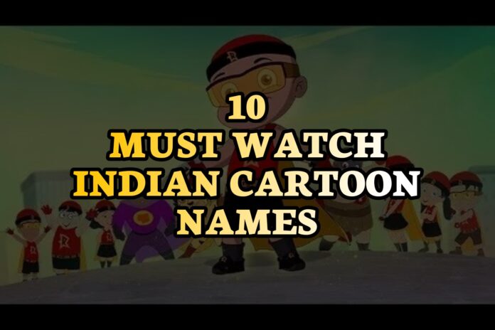 Indian cartoon names