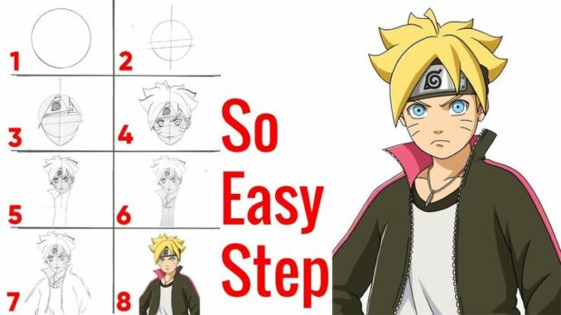 Anime Sketch: The Best Anime To Draw Easy