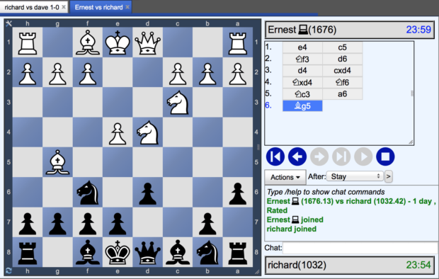 Chess Game Online - Chess Tempo