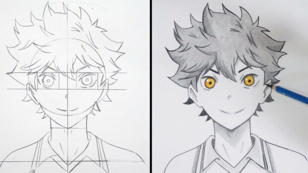 How to Draw Anime Characters Anime Drawing Tutorials  YouTube