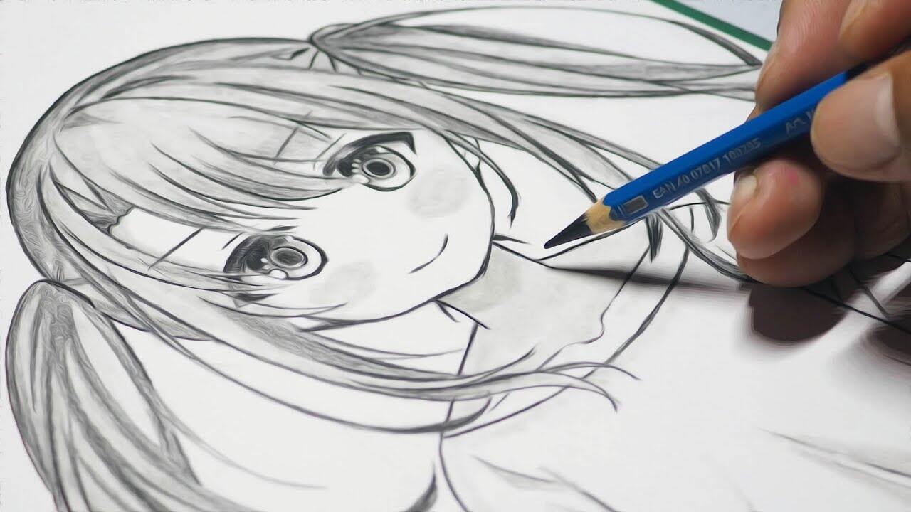 How to draw anime  step by step tutorials and pictures