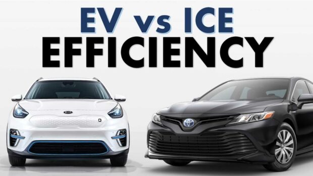 EV vs ICE Vehicles Efficieny In Automotive Industry.