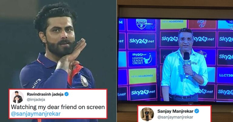 Sanjay Manjrekar responds to Ravindra Jadeja’s Viral Tweet