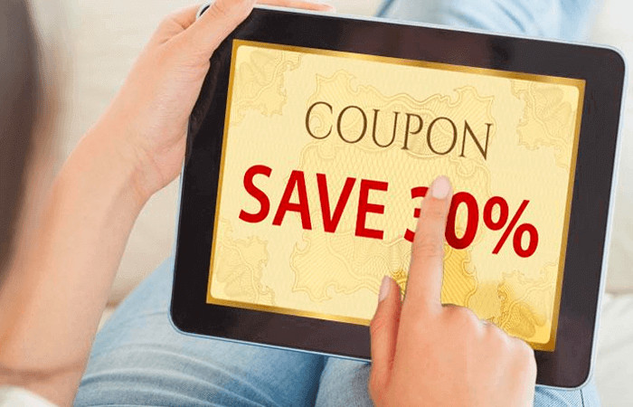 online shopping coupon