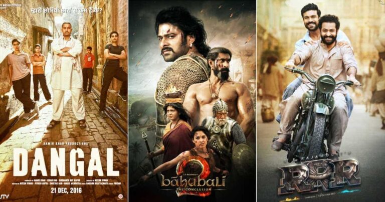 The Top 10 Highest Grossing Indian Movies Of All Time