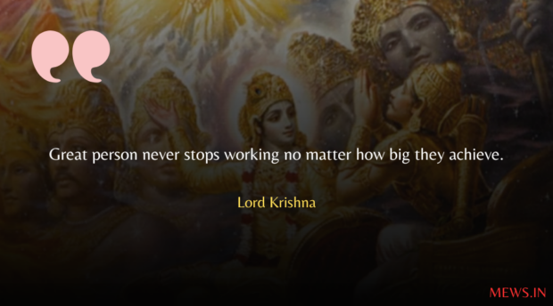 Motivational Krishna quotes on life 