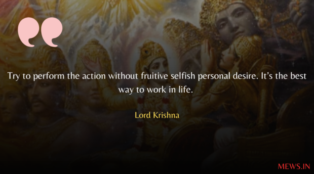 Motivational Krishna quotes on life 