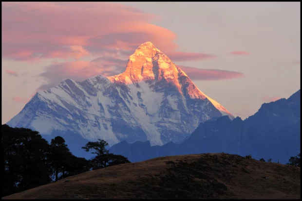 Top 10 highest mountain peak of India -Mt. Nanda Devi