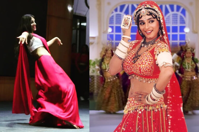 Madhuri Dixit’s Choli Ke Peeche Kya Hai Sexy Video By College Girls