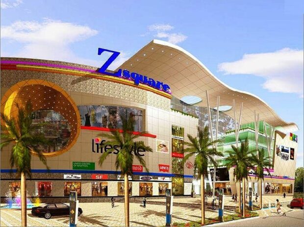 One of the Biggest Malls In India-Z Square Mall In Kanpur