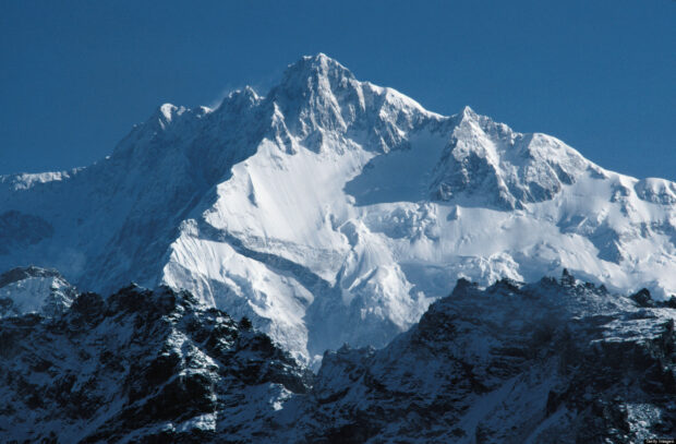 Top ten highest peak in India-Mount Kanchenjunga