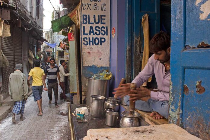 Bhang Lassi in Varansi, Street Food in Varanasi