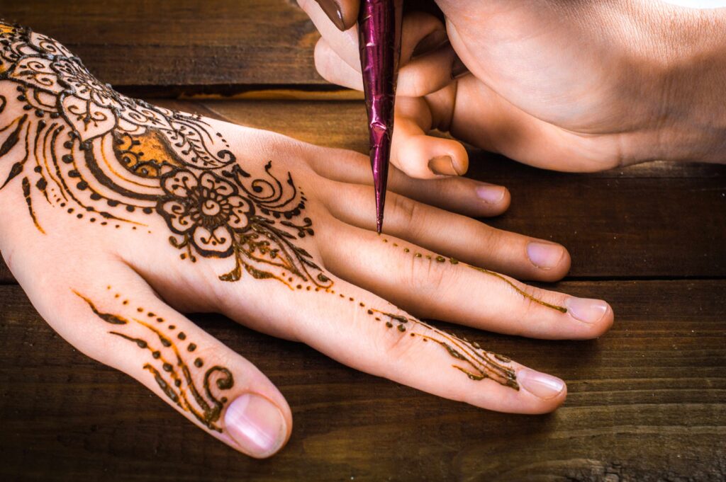 Floral Mehndi Design