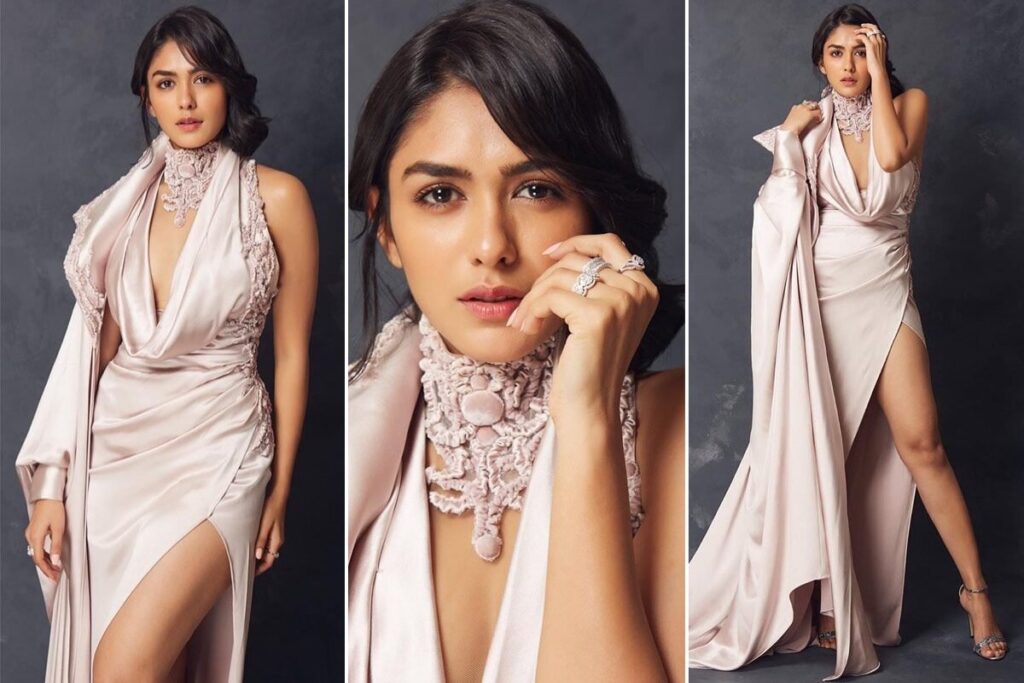 Mrunal Thakur Stylish hot look