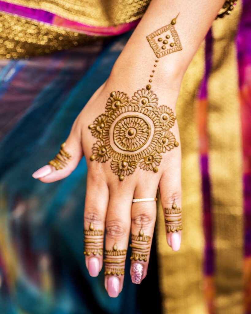 Simple Mandala Mehndi Design