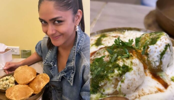 Mrunal Thakur's love for food, Foodie Mrunal Thakur