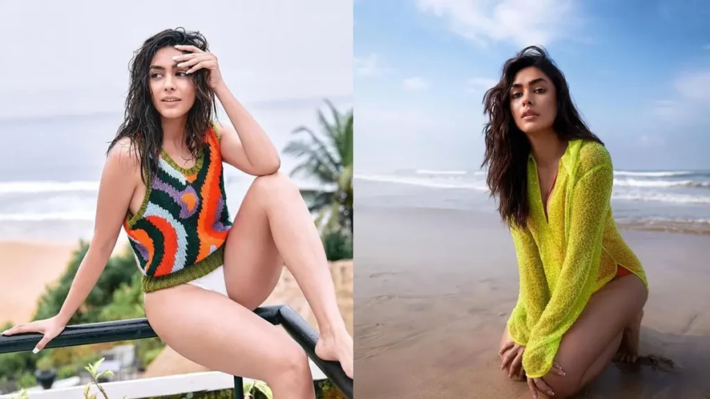 Mrunal Thakur hot look