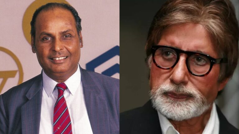 When Amitabh Bachchan Got Dhirubhai Ambani’s help During Bankruptcy
