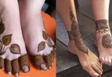 25+ Leg Mehndi Design to turn the head for a Stunning look 25+ Leg Mehndi Design to turn the head for a Stunning look
