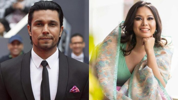 Randeep hooda ties the nuptial knot with Lin Laishram in Traditional Style