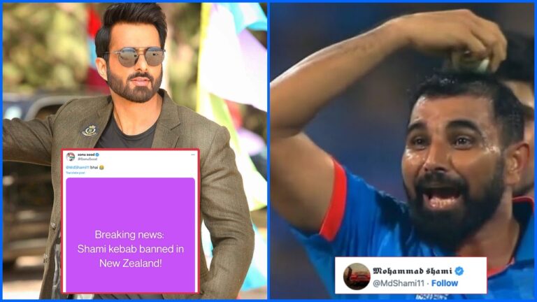 Sonu Sood tweets ‘Shami Kebab…’, Bowler’s reply goes viral