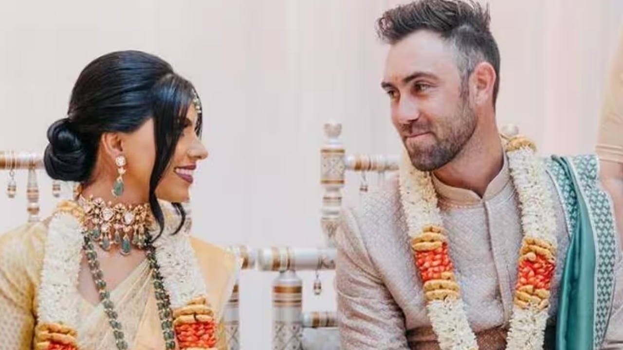 Glenn Maxwell wife Vini Raman post Heart Warming note after his warrior like knock against AFG