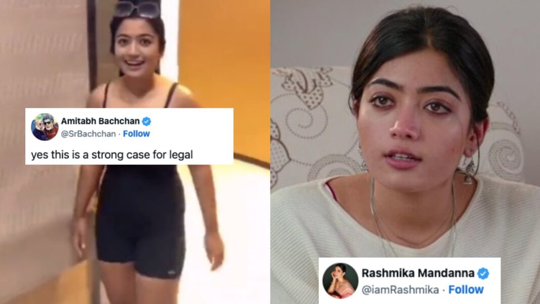 Rashmika Mandanna Reacts To Her Deepfake Viral Video