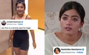 Rashmika Mandanna reacts to her deepfake Viral Video Rashmika Mandanna reacts to her deepfake Viral Video