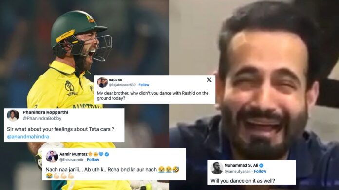 Irfan Pathan gets massively trolled after Aus beats Afg