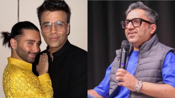 Ashneer Grover takes a dig at 'Orry' after Karan Johar Gives a Hype To Him