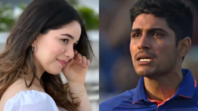 Sara Tendulkar reaction Viral as Shubman misses his 1st WC Century