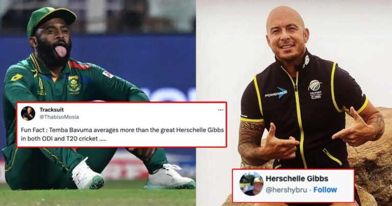 Gibbs drops ferocious reply after a fan compares him with Temba Bavuma