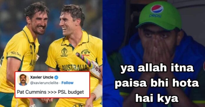 PCB & PSL brutally trolled after Cummins and Starc wins highest Bid in IPL