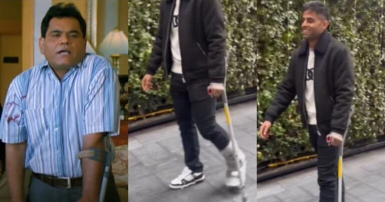 Video of Suryakumar Yadav recreating ‘Meri ek taang nakli hai’ scenes is too funny to Handle