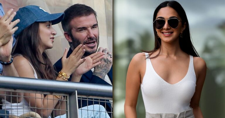 Kiara Advani discloses what David Beckham said to her at WC Semifinal