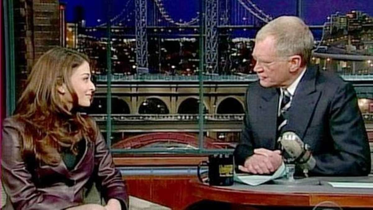 When Aishwarya Rai gave befitting reply to David Letterman for asking if all Indians live with their parents
