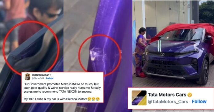 Bengaluru Man Slams Tata Motors for delivering defective Nexon car, Company reacts