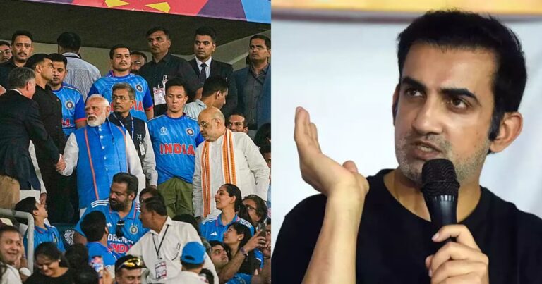 Gautam Gambhir slams people for calling ‘Panauti’ to Modi after WC defeat