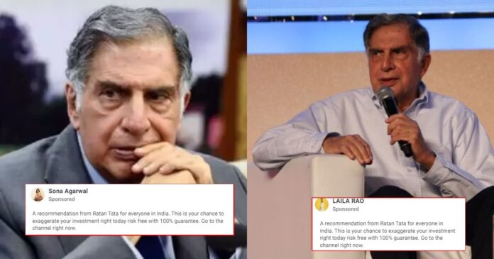 Ratan Tata reacts to his deepfake video giving investment recommendations