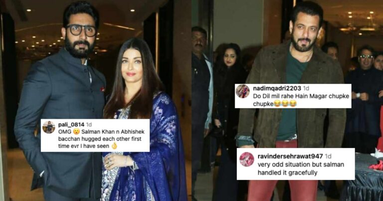 Video of Salman Khan & Abhishek hugging each other is the winning moment of 2023
