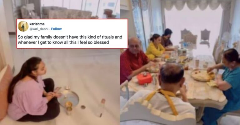 Surat Influencer irks people by avoiding daughter on lunch due to her periods.
