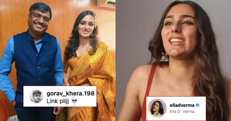 Trans Ella d Verma gives fitting reply to troll asking for ‘link pljj’ on Pic with IAS Vijendra Chauhan