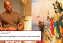 Video of Vin Diesel narrating quote from Bhagavad Gita in his film Goes Viral Video of Vin Diesel narrating quote from Bhagavad Gita in his film Goes Viral