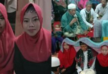 Indonesian man married both the gfs at the same time so as not to hurt any of them Indonesian man married both the gfs at the same time so as not to hurt any of them