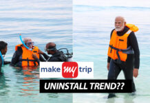 MakeMyTrip uninstallation trend surfaced amid #Boycott Maldives MAKEMYTRIP UNINSTALL TWITTER TREND