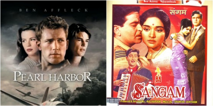 Sangam (1964) – Pearl Harbour (2001) Hollywood