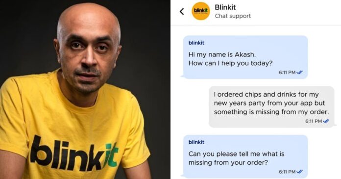 Blinkit asks ‘What’s missing from your order?, Customer reply becomes talk of the town